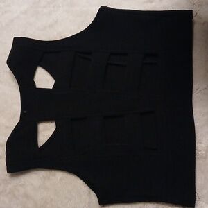 Open Back Crop Top